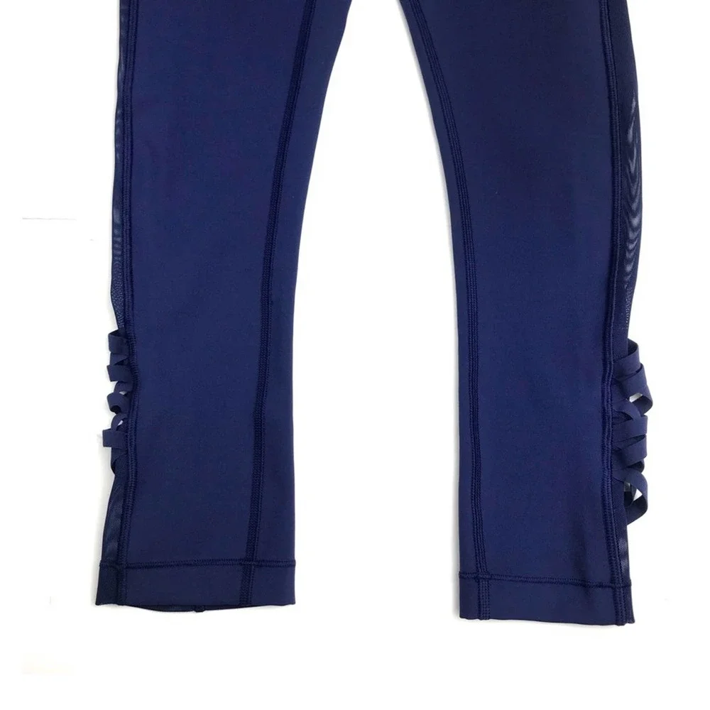NWOT RARE Lululemon Minimalist Crop Legging Hero Blue - Picture 6 of 10
